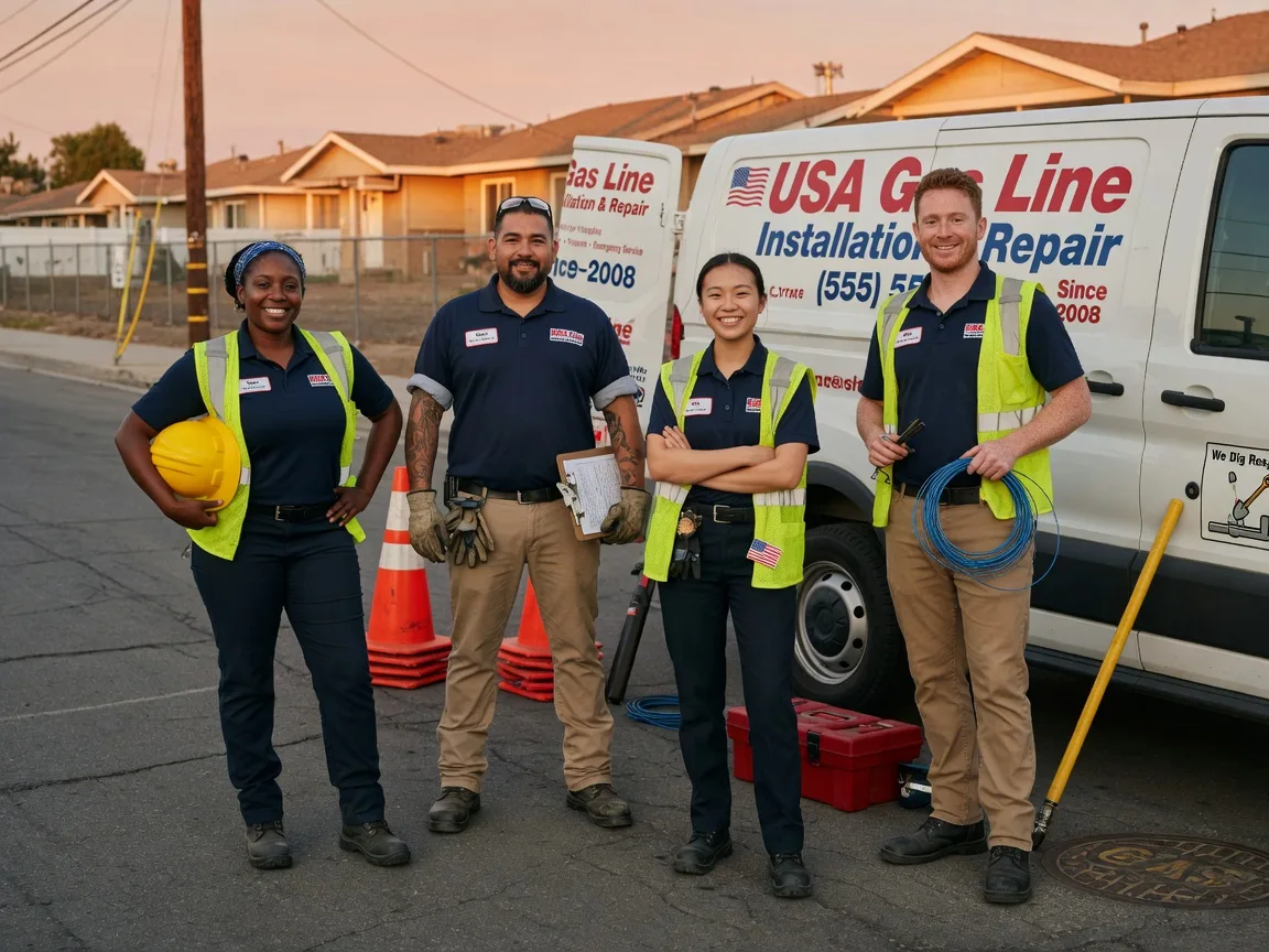Gas Line Installation company in Refton, PA
